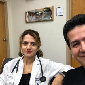 تصاویر | خواننده مشهور ایرانی و همسرش که یک پزشک است