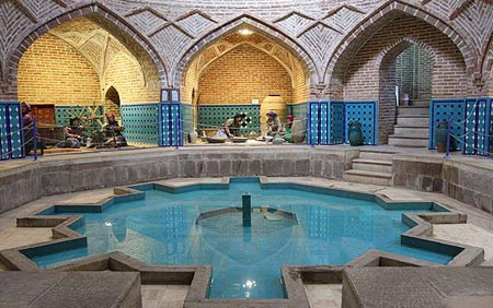 فیلم | نگاهی به حمام قجر در قزوین