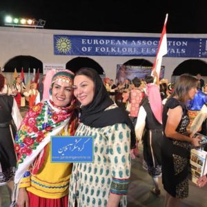 عکس | جشنواره گردشگری بلغارستان و حضور متفاوت بازیگر مشهور زن ایرانی