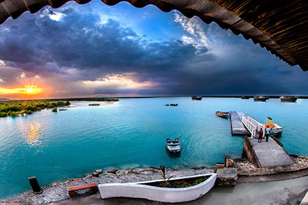 این جزیره ایرانی از کیش زیباتر و دلفریب تر است! تصاویر