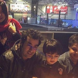 عکس | تفریح شهاب حسینی در کنار همسر و فرزندانش