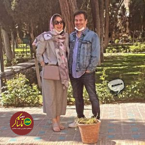 عکسی بهاری از زوج جنجالی ایرانی با اختلاف سنی25 سال!