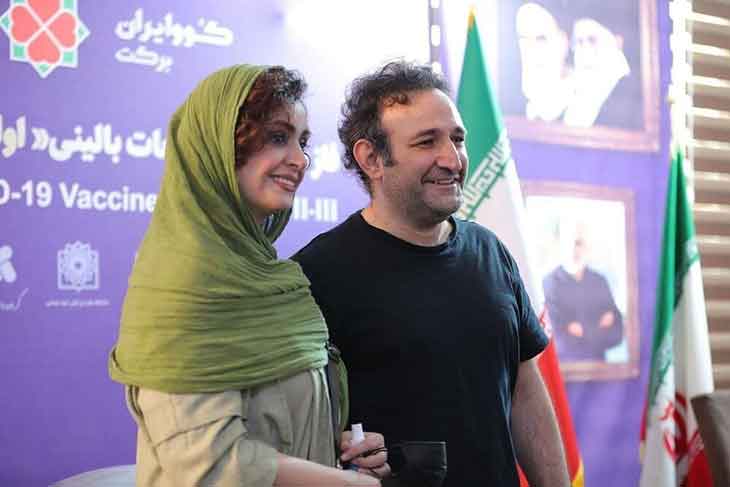 اولین زوج بازیگری که داوطلبانه واکسن ایرانی زدند/عکس