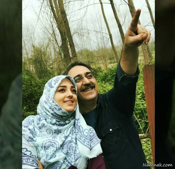 اختلاف سنی مجری تلویزیون با همسر دومش + عکس