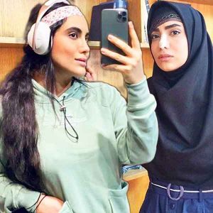 کشف لباس خانم بازیگر تلویزیون ایران در دبی ! / الهه فرشچی مهاجرت کرد!/عکس