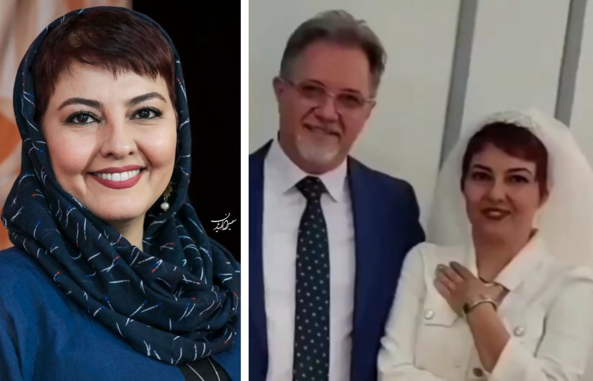 اولین تصاویر از مراسم عقد و ازدواج بازیگر زن سینمای ایران/فیلم