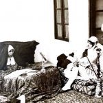 عکس دیده نشده از زن ایرانی در اندرون خانه در دوره ناصری