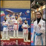 درخشش دانشجوی کاراته کار دانشگاه جامع علمی کاربردی فارس در مسابقات استان فارس